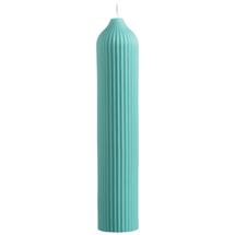 Свеча Tkano Свеча декоративная бирюзового цвета из коллекции edge, 25,5см арт. TK22-CND0018
