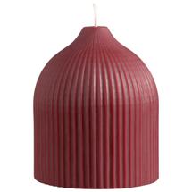 Свеча Tkano Свеча декоративная бордового цвета из коллекции edge, 10,5см арт. TK22-CND0019